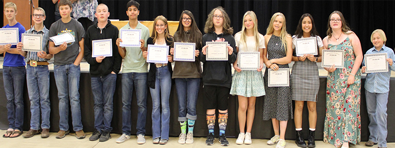 Student recognition for participating in clubs